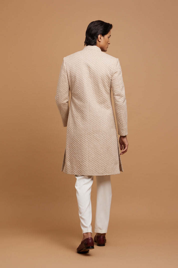 Daffodil Beige Sherwani