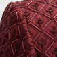 Maroon Dotflower Bandhgala Set