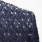 Navy Blue Rhombus Bandhgala Set