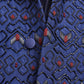 Blue Brick Long Bandhgala  Set