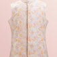 Powder Rose Flower Valley Sleeveless Jacket Set
