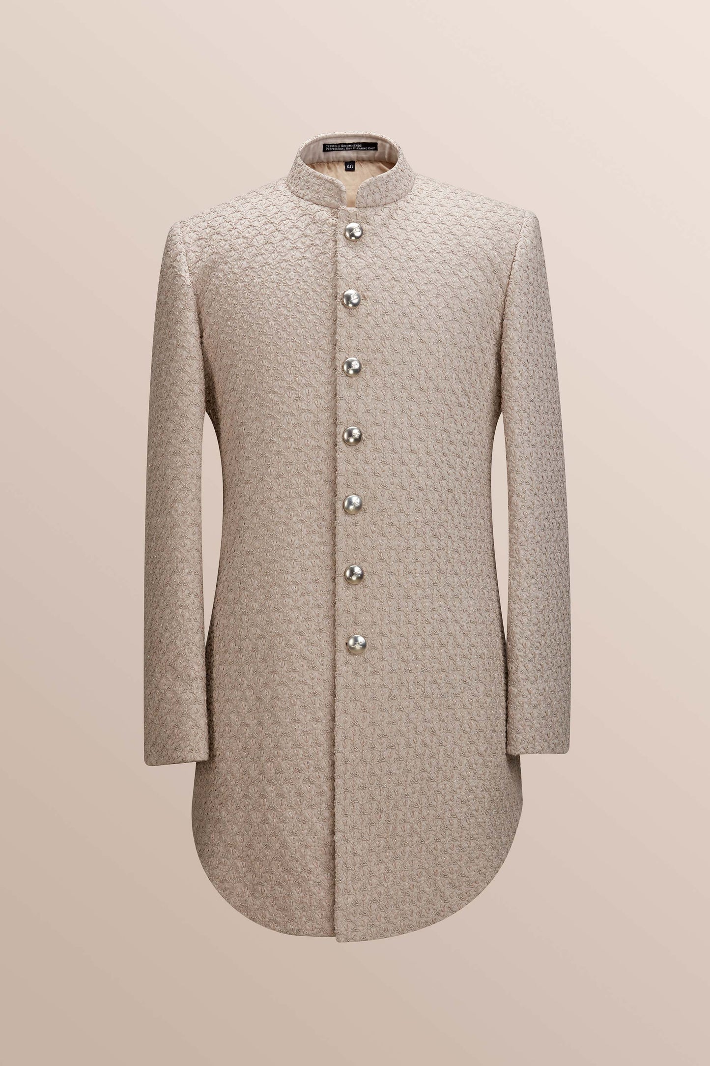 Mauve Jasmine Bud Bandhgala Set